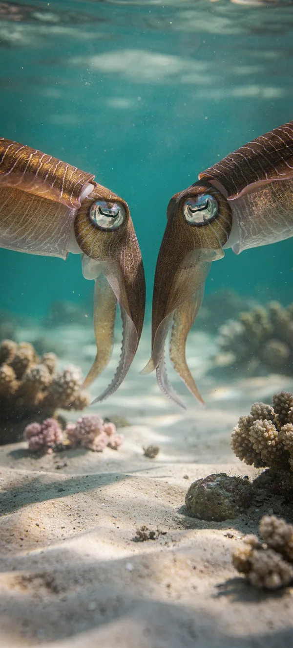 Cuttlefish Courtship