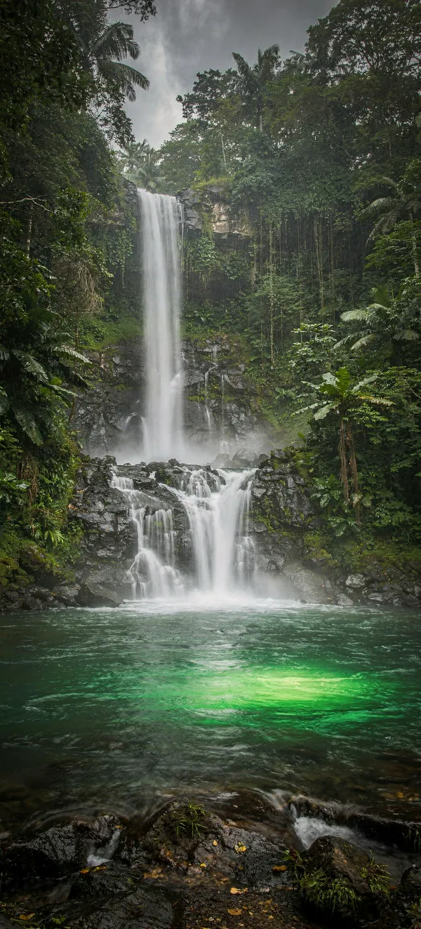Jungle Waterfall Mist