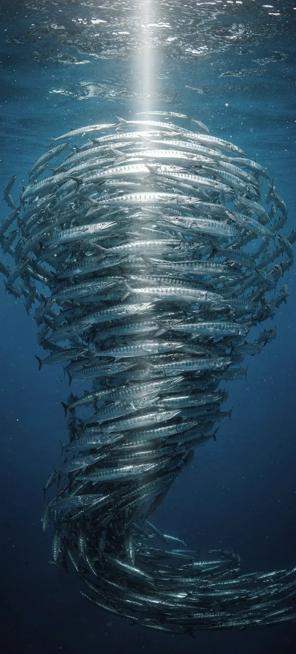 Silver Barracuda Vortex