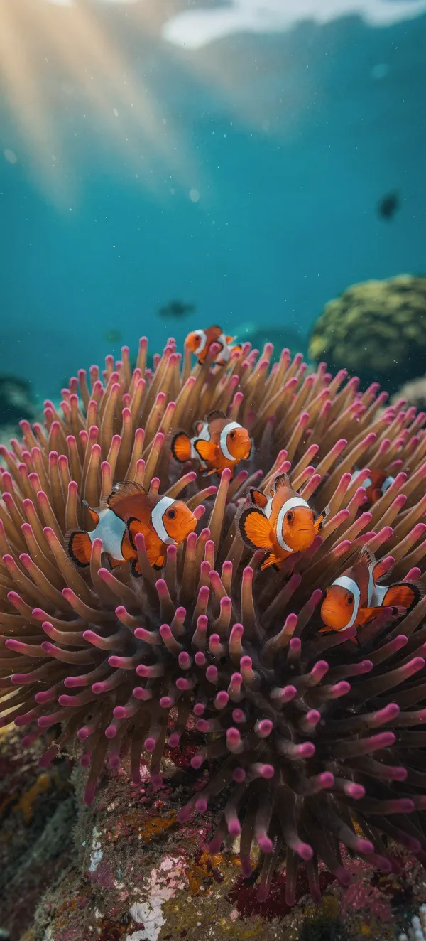 Tropical Anemones & Clownfish