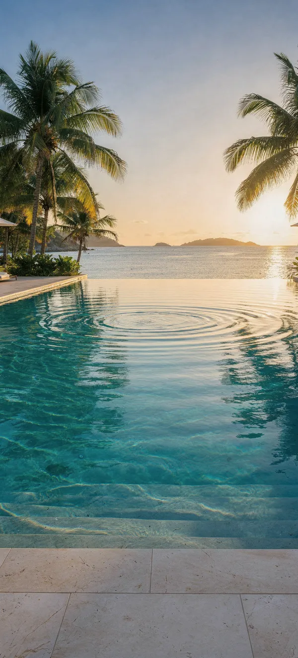 Tropical Infinity Pool View