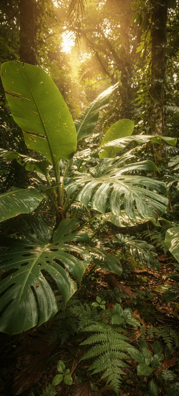 Tropical Jungle Sunlight