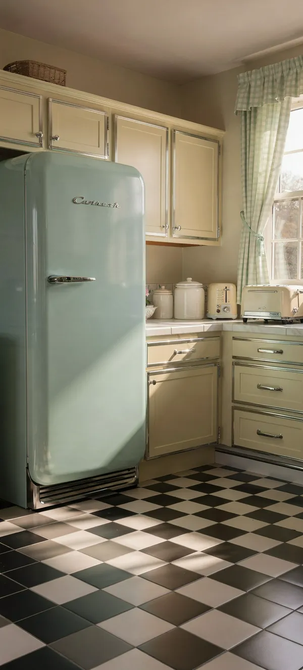 Pastel Retro Kitchen