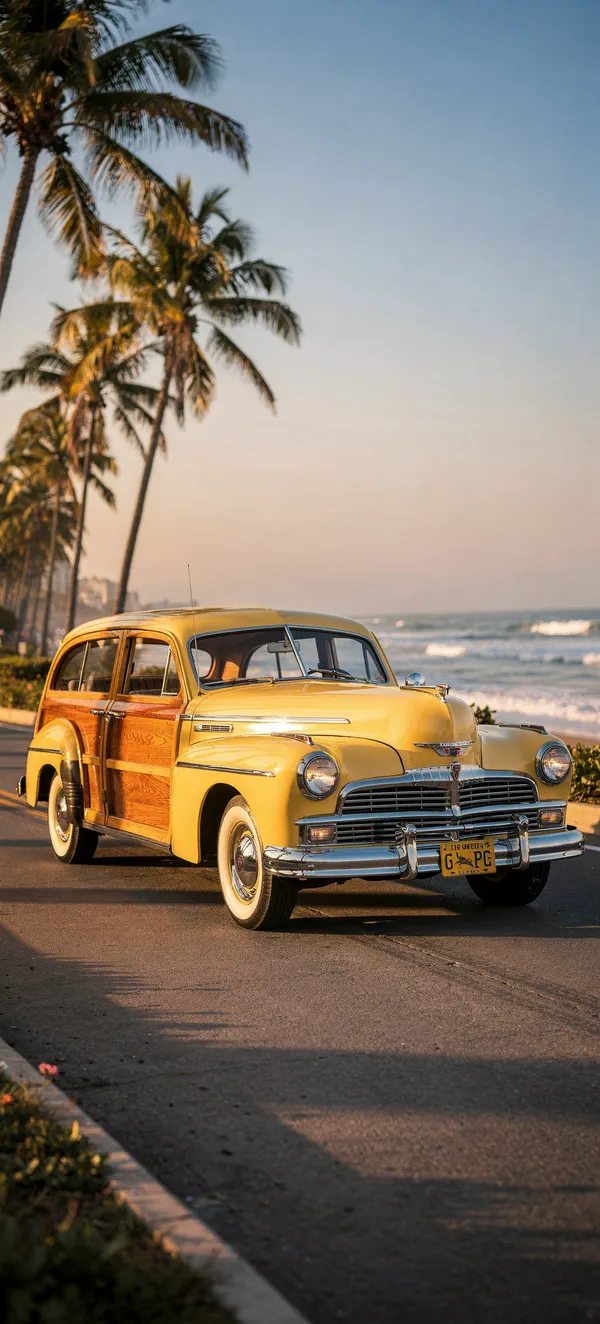 Vintage 1948 Chrysler Woody Wagon