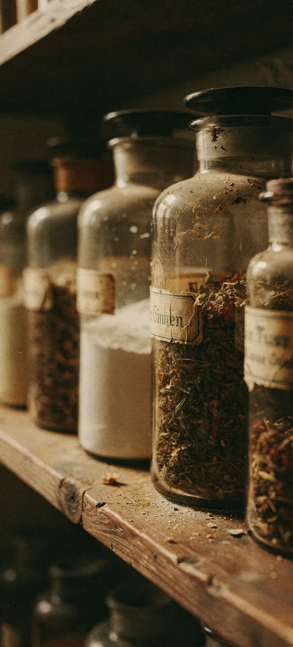 Vintage Apothecary Jars