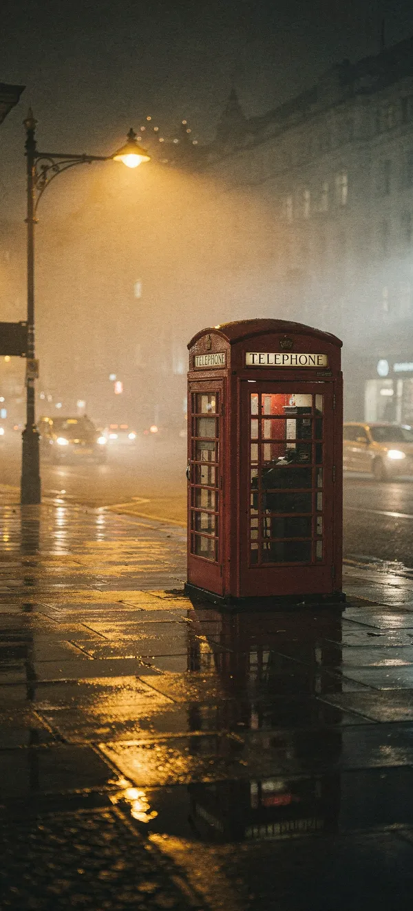 Vintage London Phone Booth