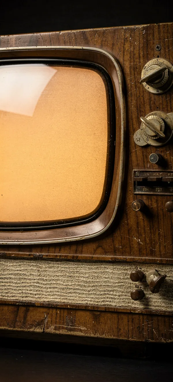 Vintage Cabinet Television