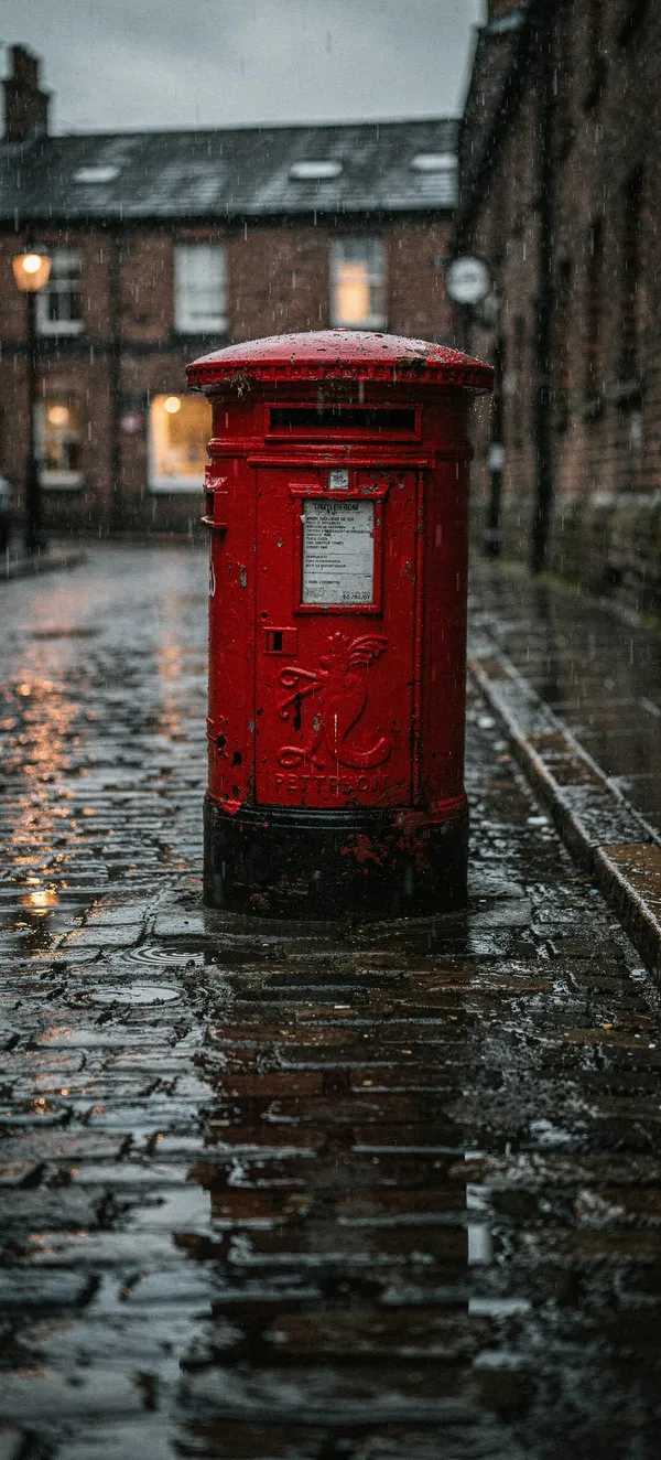 Vintage Red Postbox