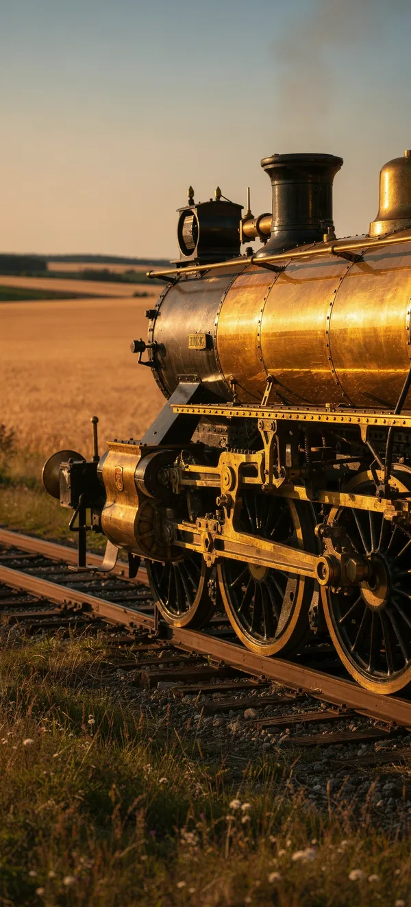 Vintage Steam Locomotive