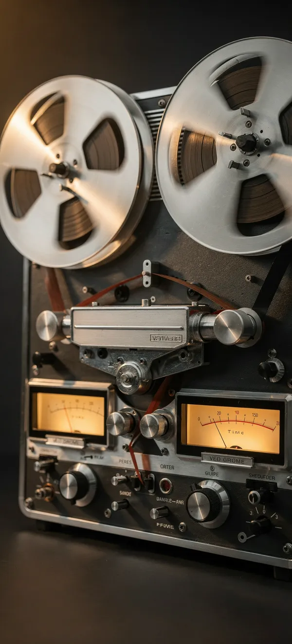 Vintage Tape Recorder Studio
