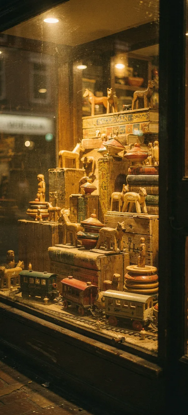 Vintage Toy Shop Window