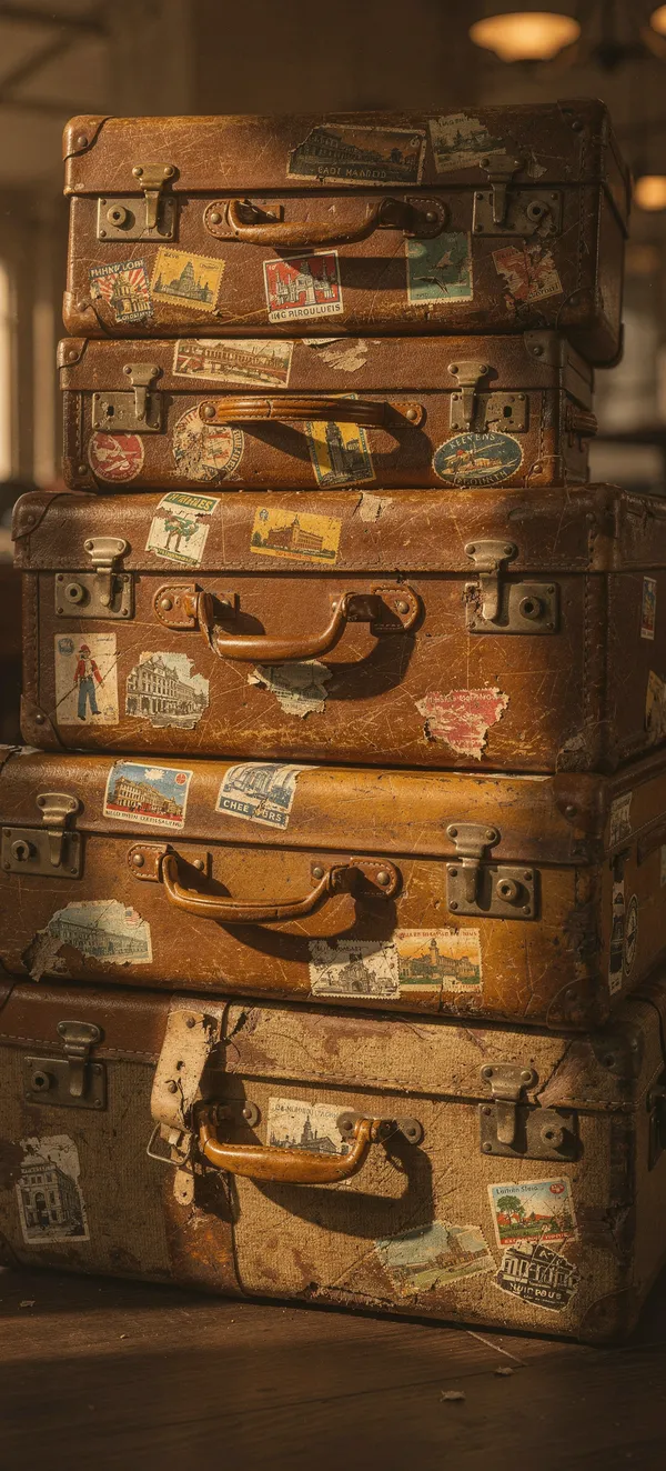 Vintage Travel Suitcases